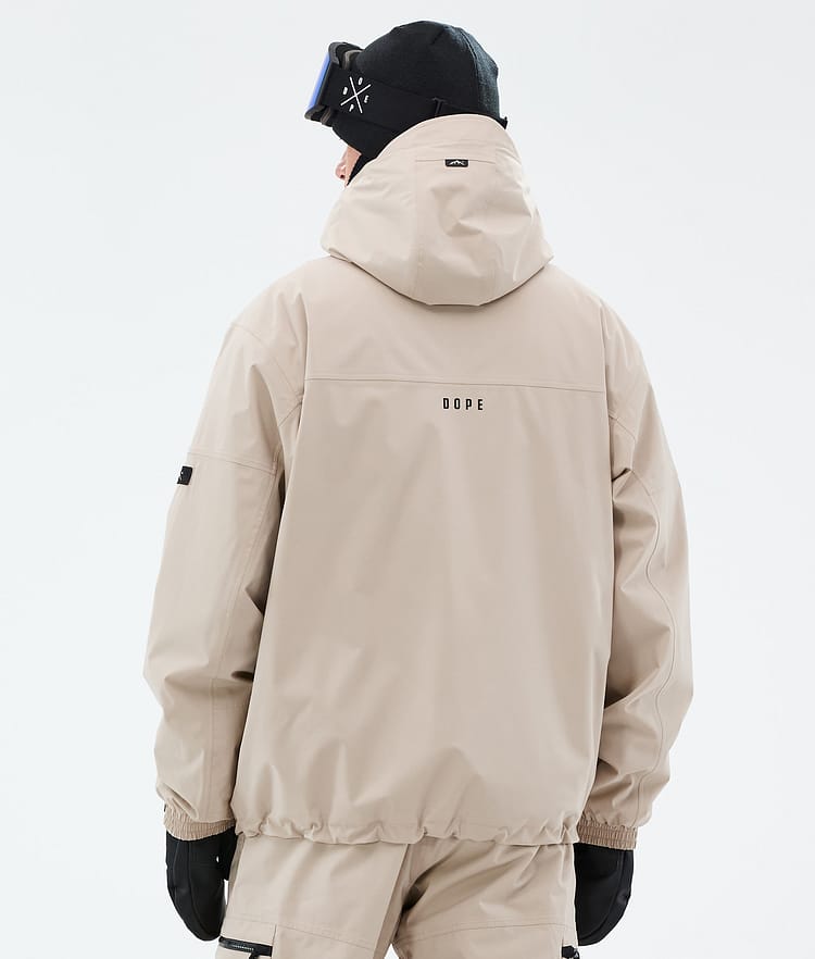 Dope Vertex Ski Jacket Men Sand, Image 6 of 8