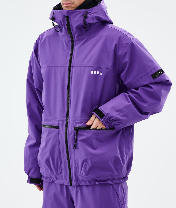Dope Vertex Snowboard Jacket Men Vivid Purple, Image 7 of 8