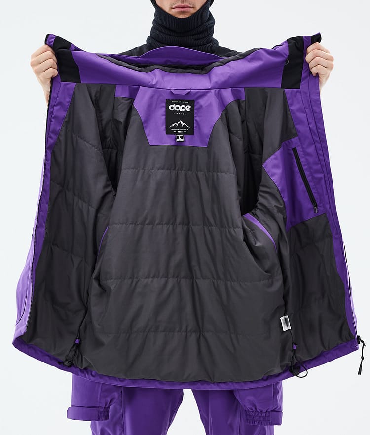 Dope Vertex Ski Jacket Men Vivid Purple, Image 8 of 8