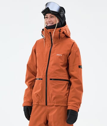 Dope Vertex W Ski Jacket Burned Orange