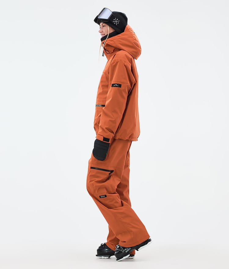 Dope Vertex W Ski Jacket Women Burned Orange, Image 3 of 8