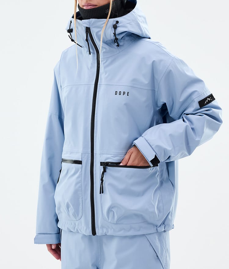 Dope Vertex W Ski Jacket Women Light Blue, Image 7 of 8