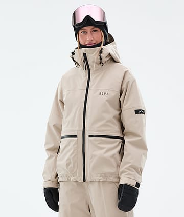 Vertex W Snowboard Jacket Sand