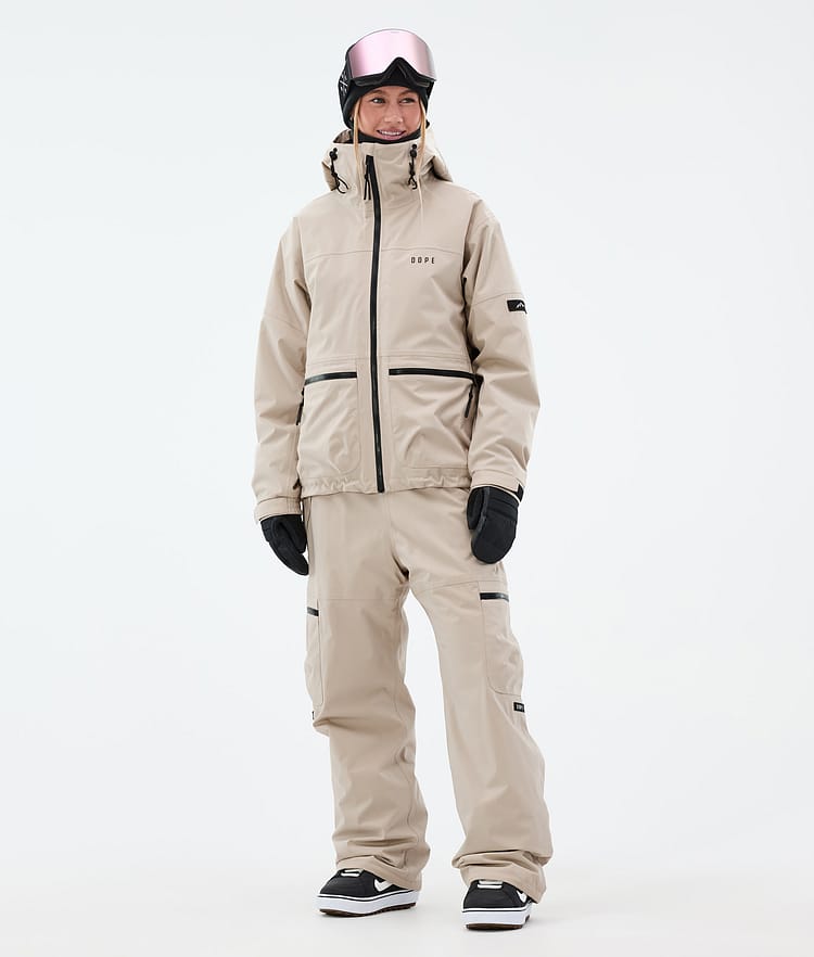 Dope Vertex W Snowboard Jacket Women Sand, Image 2 of 8