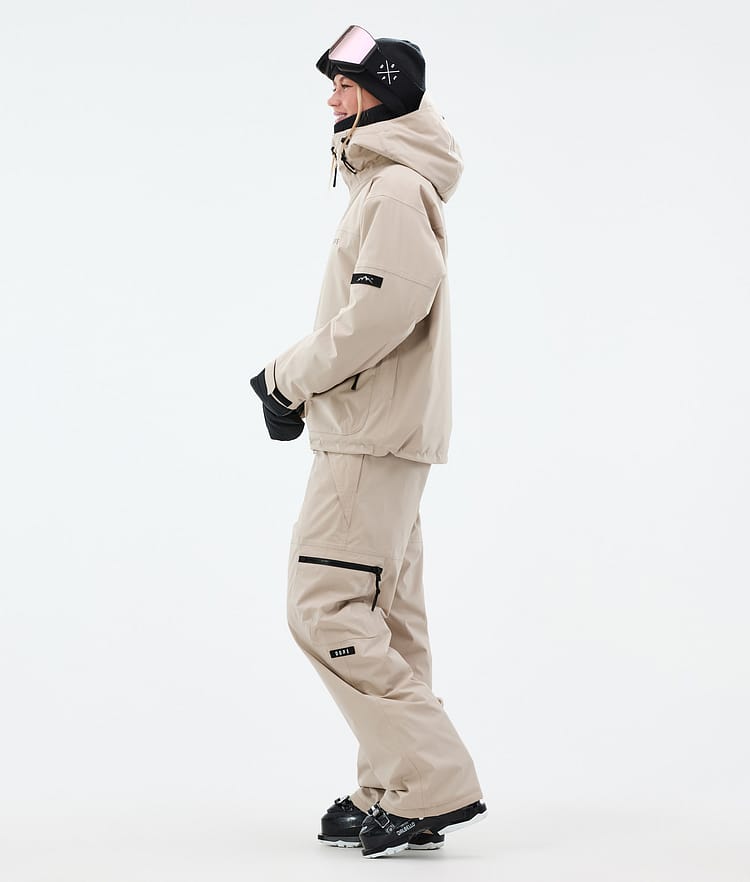 Dope Vertex W Ski Jacket Women Sand, Image 3 of 8