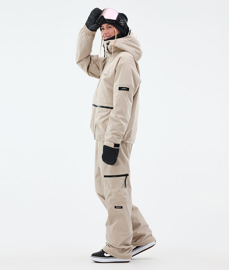 Dope Vertex W Snowboard Jacket Women Sand, Image 3 of 8