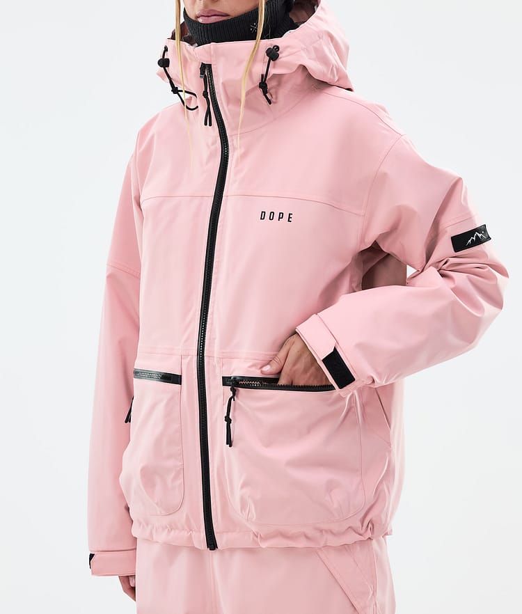 Dope Vertex W Skijacke Damen Soft Pink, Image 7 of 8
