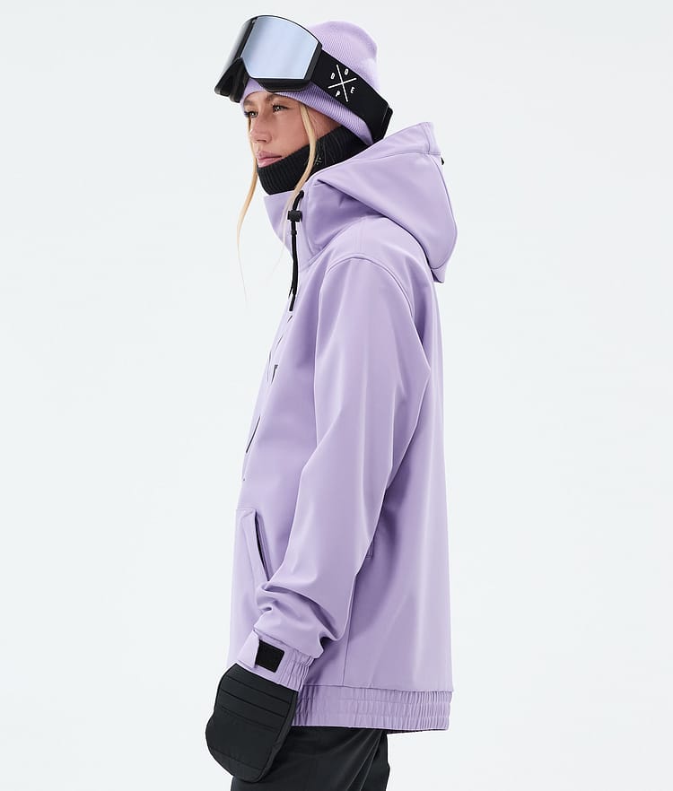 Dope Yeti W Snowboard Jacket Women 2X-Up Faded Violet, Image 5 of 7