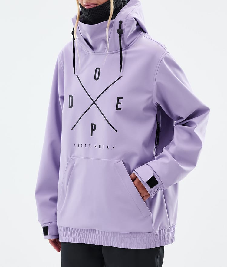 Dope Yeti W Snowboard Jacket Women 2X-Up Faded Violet, Image 7 of 7