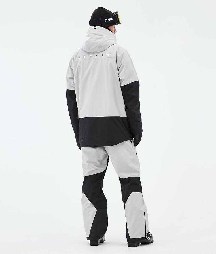 Montec Arch Ski Jacket Men Light Grey/Black, Image 4 of 9
