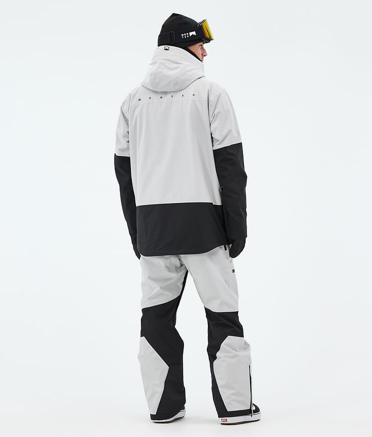 Montec Arch Snowboard Jacket Men Light Grey/Black, Image 4 of 9
