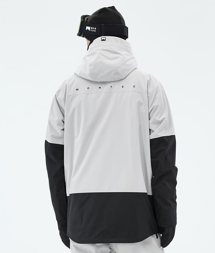 Montec Arch Ski Jacket Men Light Grey/Black, Image 6 of 9