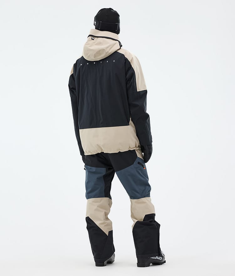 Montec Morpheus Ski Jacket Men Sand/Black/Metal Blue, Image 4 of 9