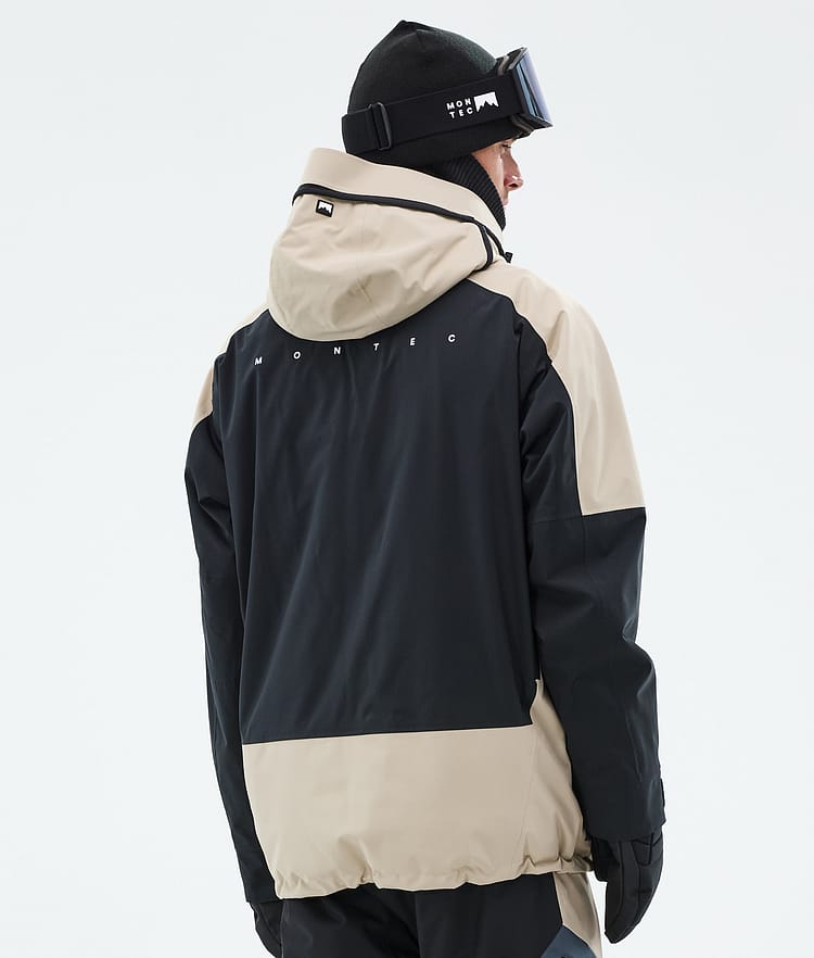 Montec Morpheus Snowboard Jacket Men Sand/Black/Metal Blue, Image 6 of 9