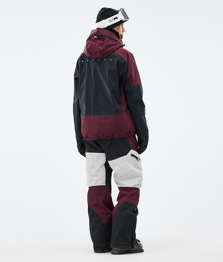Montec Morpheus W Ski Jacket Women Burgundy/Black/Light Grey, Image 4 of 9