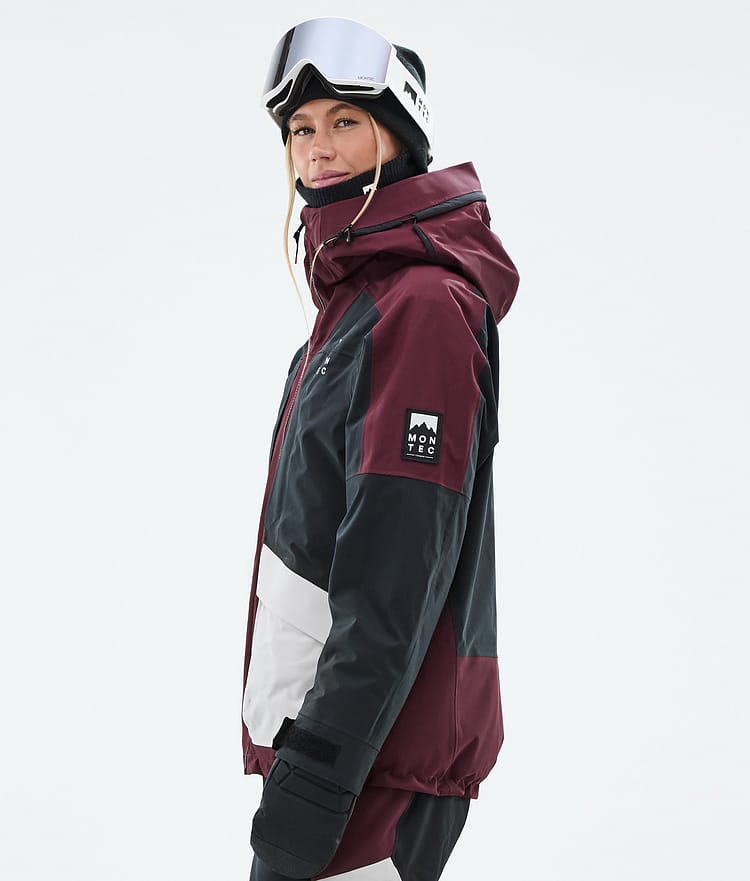 Montec Morpheus W Ski Jacket Women Burgundy/Black/Light Grey, Image 5 of 9