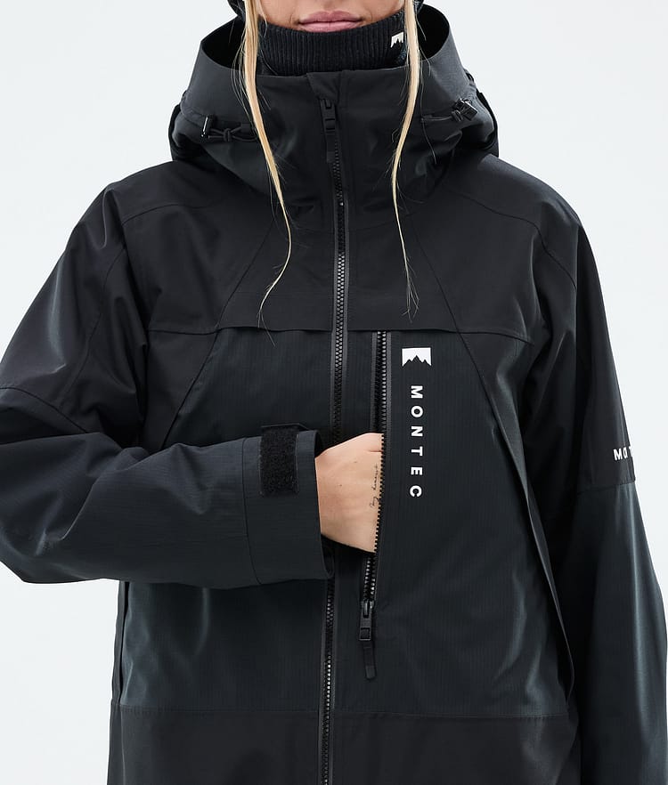 Montec Oracle W Snowboard Jacket Women Black, Image 8 of 9