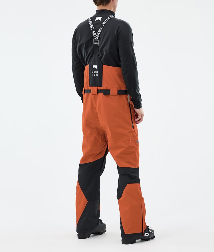Montec Arch Ski Pants Men Burned Orange/Black, Image 4 of 7