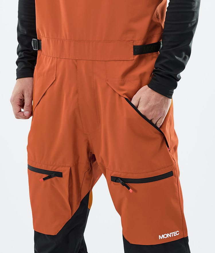 Montec Arch Snowboardhose Herren Burned Orange/Black, Image 5 of 7