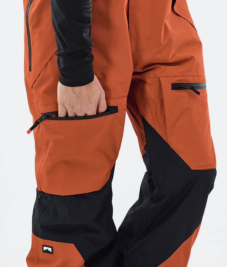 Montec Arch Snowboardhose Herren Burned Orange/Black, Image 7 of 7