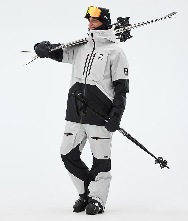 Montec Arch Pantaloni Sci Uomo Light Grey/Black, Image 2 of 7