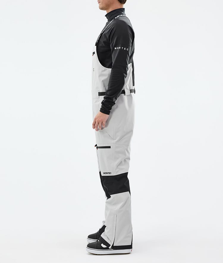 Montec Arch Snowboard Pants Men Light Grey/Black, Image 3 of 7