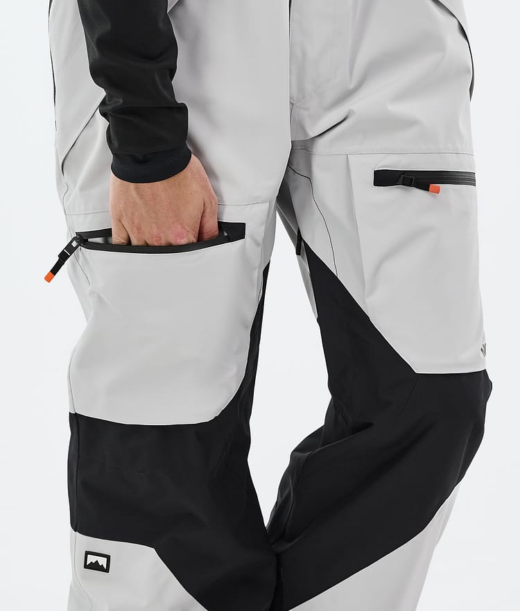 Montec Arch Snowboard Pants Men Light Grey/Black, Image 7 of 7