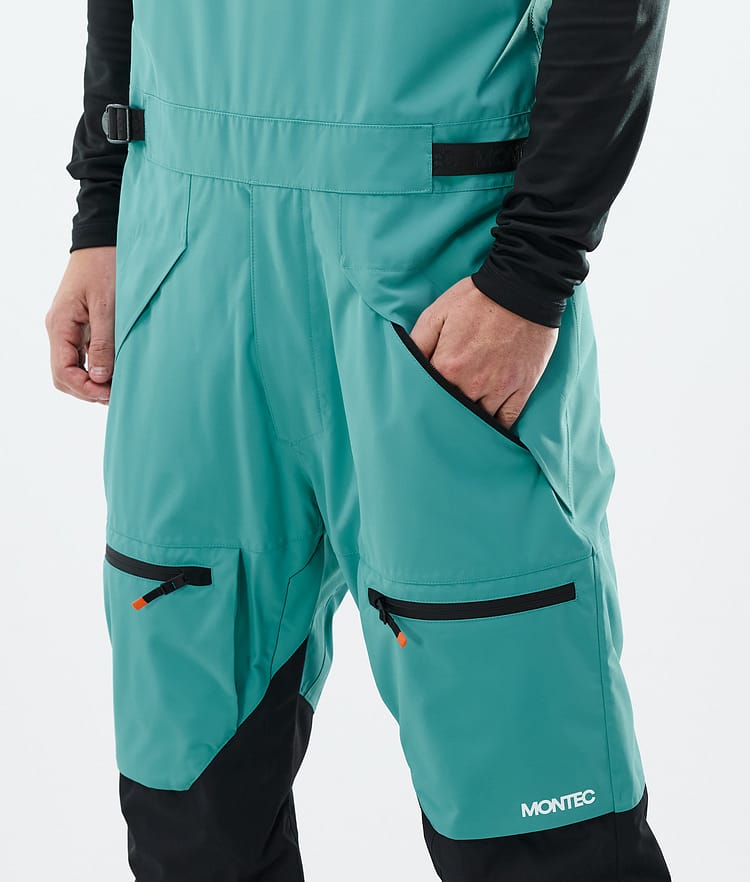 Montec Arch Snowboard Pants Men Turquoise/Black, Image 5 of 7