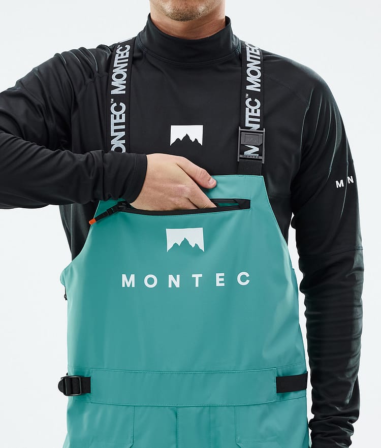 Montec Arch Lasketteluhousut Miehet Turquoise/Black, Image 6 of 7
