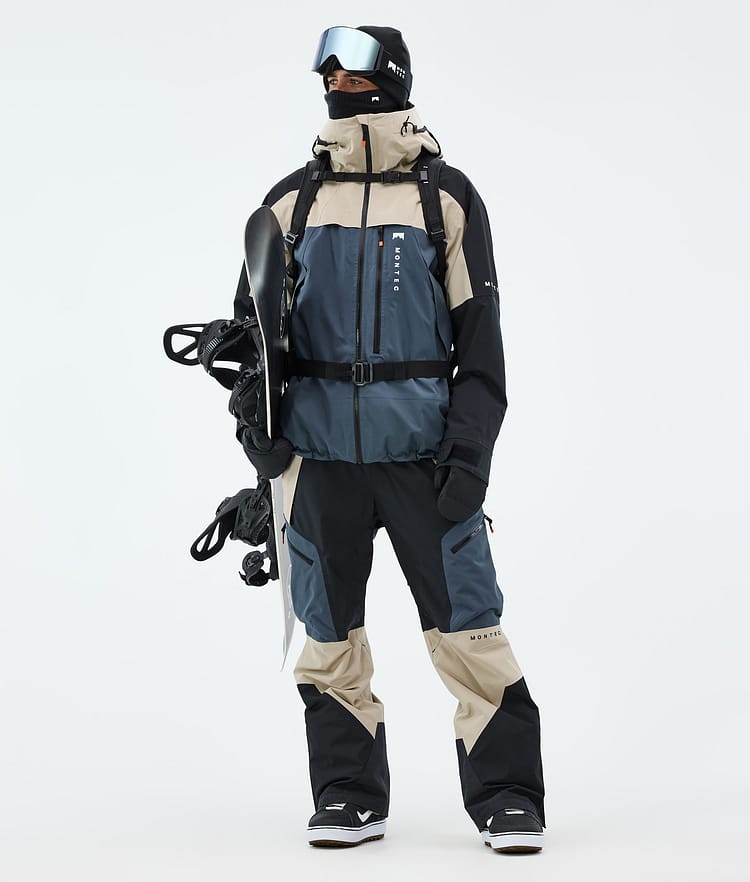 Dozer Snowboard Pants Men Metal Blue/Black/Sand, Image 2 of 7