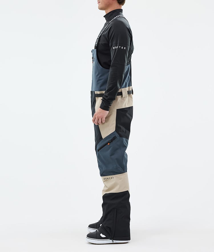 Dozer Snowboard Pants Men Metal Blue/Black/Sand, Image 3 of 7