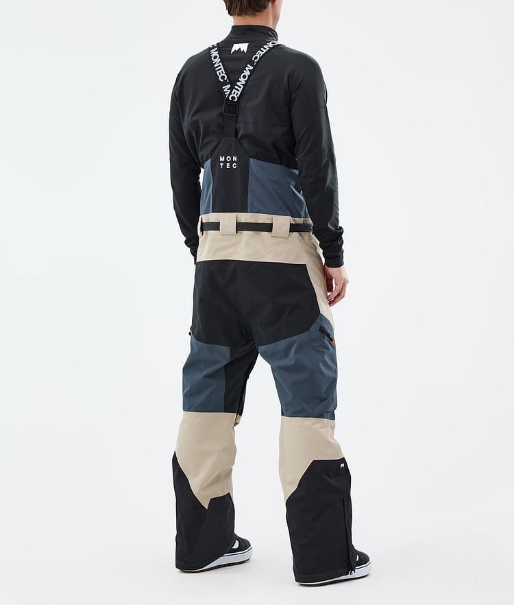 Dozer Snowboard Pants Men Metal Blue/Black/Sand, Image 4 of 7