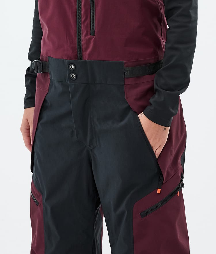 Montec Dozer W Ski Pants Women Burgundy/Black, Image 5 of 7