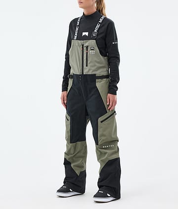 Montec Dozer W Snowboard Pants Greenish/Black Renewed