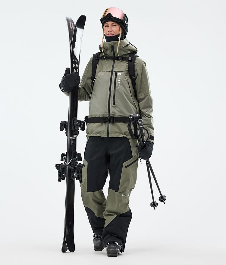 Montec Dozer W Ski Pants Women Greenish/Black, Image 2 of 7