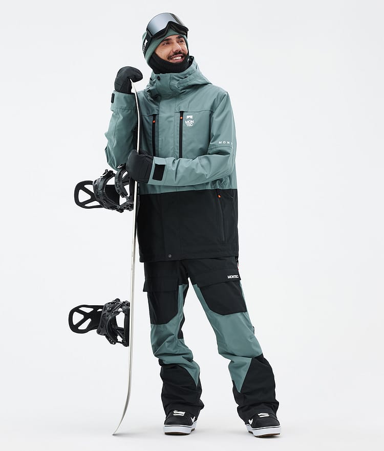 Montec Fawk Snowboardbukse Herre Atlantic/Black, Image 2 of 7