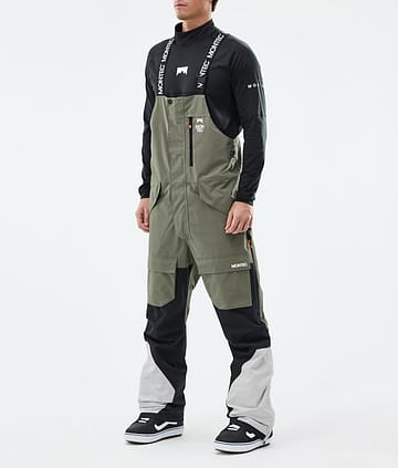 Montec Fawk Snowboard Pants Greenish/Black/Light Grey