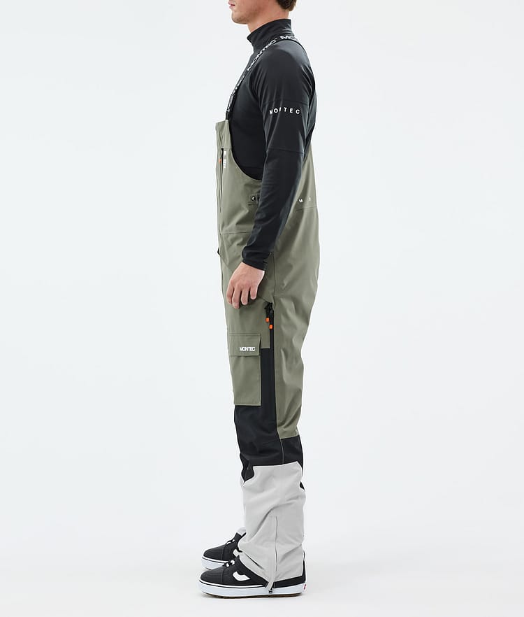 Montec Fawk Snowboard Pants Men Greenish/Black/Light Grey, Image 3 of 7