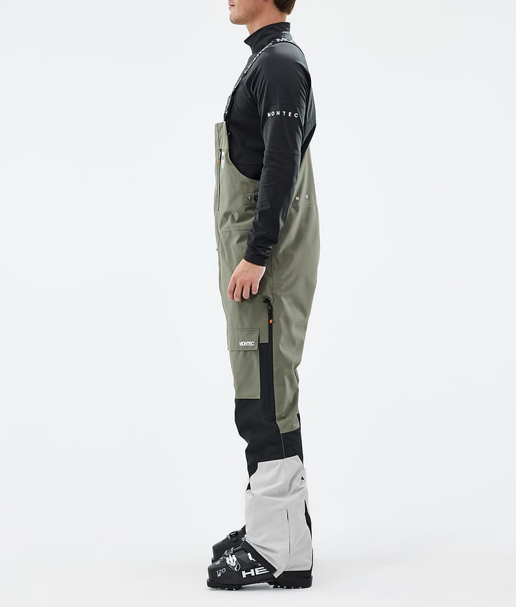 Montec Fawk Pantaloni Sci Uomo Greenish/Black/Light Grey, Image 3 of 7
