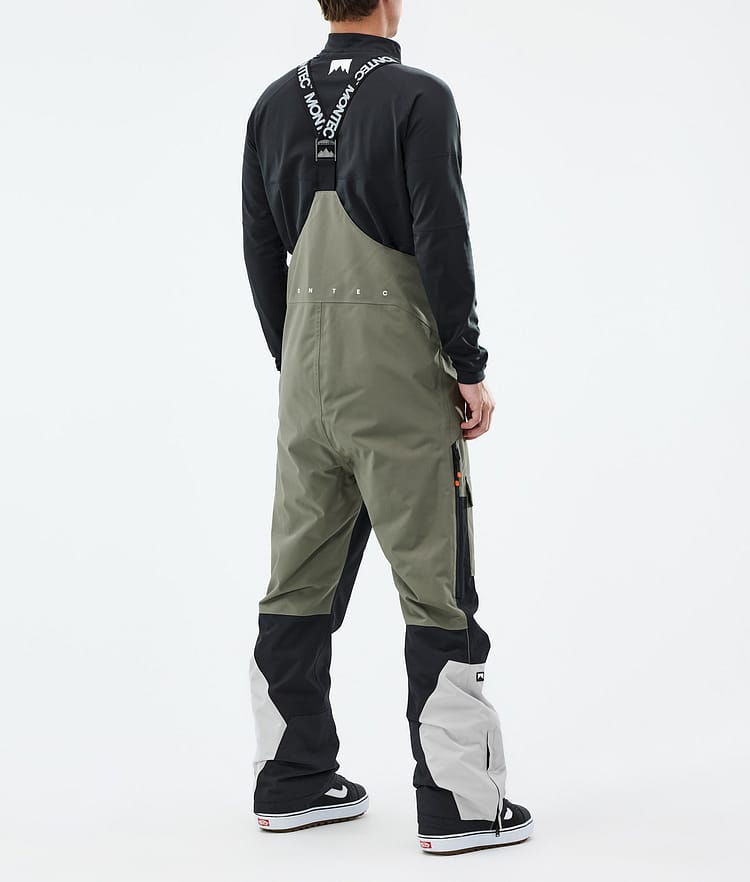 Montec Fawk Snowboard Pants Men Greenish/Black/Light Grey, Image 4 of 7