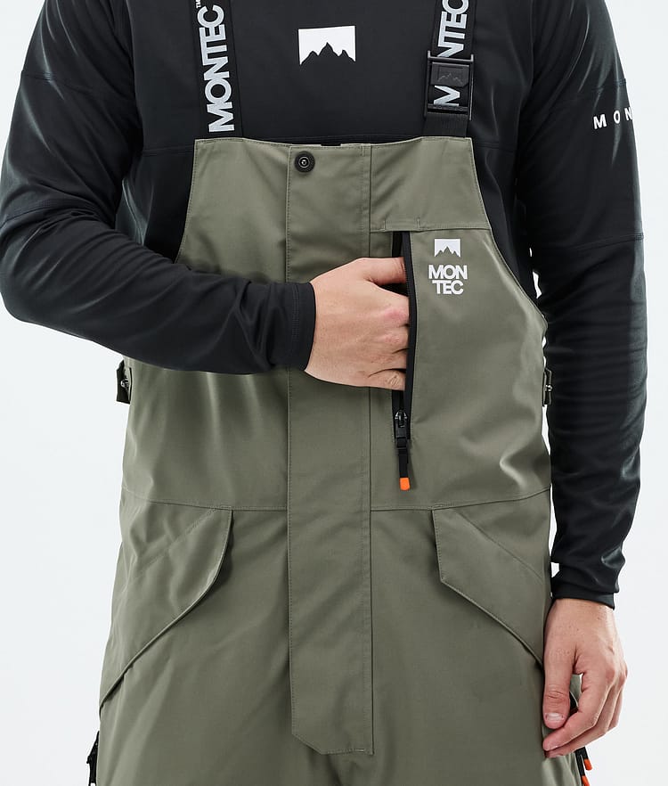 Montec Fawk Pantaloni Sci Uomo Greenish/Black/Light Grey, Image 6 of 7