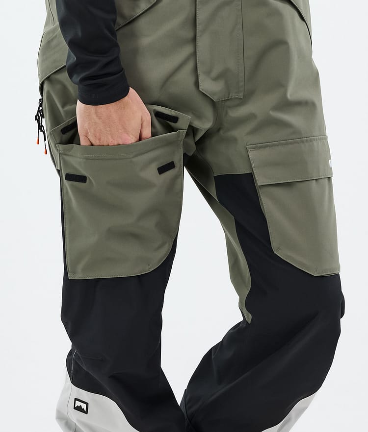 Montec Fawk Pantaloni Sci Uomo Greenish/Black/Light Grey, Image 7 of 7