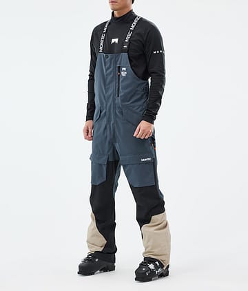 Montec Fawk Ski Pants Metal Blue/Black/Sand