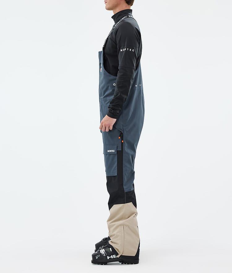 Montec Fawk Lasketteluhousut Miehet Metal Blue/Black/Sand, Image 3 of 7