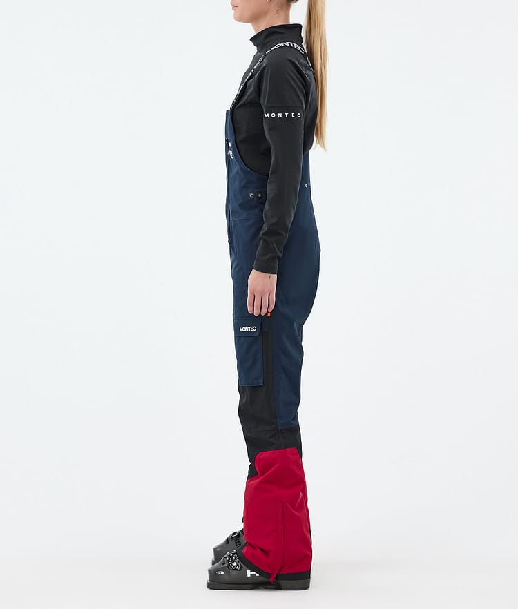 Montec Fawk W Ski Pants Women Dark Blue/Black/Deep Red, Image 3 of 7