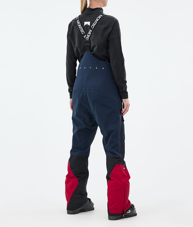 Montec Fawk W Ski Pants Women Dark Blue/Black/Deep Red, Image 4 of 7