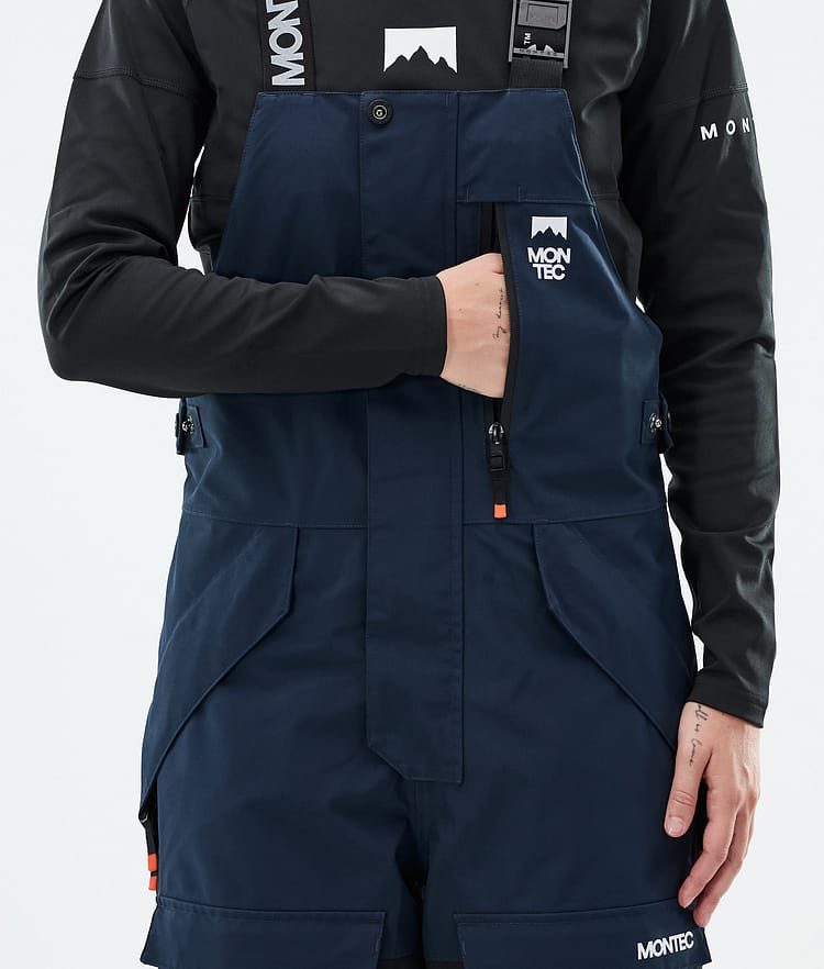 Montec Fawk W Snowboard Pants Women Dark Blue/Black/Deep Red, Image 6 of 7