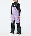 Montec Fawk W Snowboard Pants Women Faded Violet/Black/Dark Atlantic