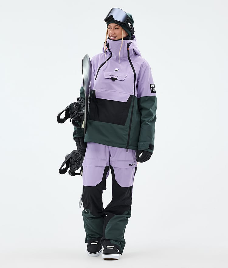 Montec Fawk W Snowboard Pants Women Faded Violet/Black/Dark Atlantic, Image 2 of 8
