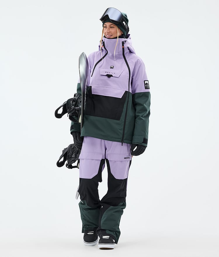 Montec Fawk W Snowboard Pants Women Faded Violet/Black/Dark Atlantic, Image 3 of 8